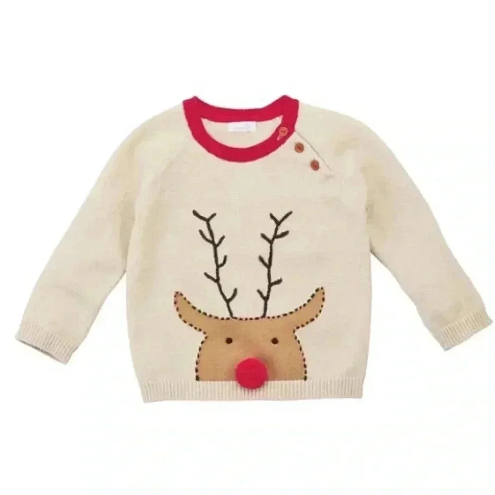 mud pie Christmas sweater NWT